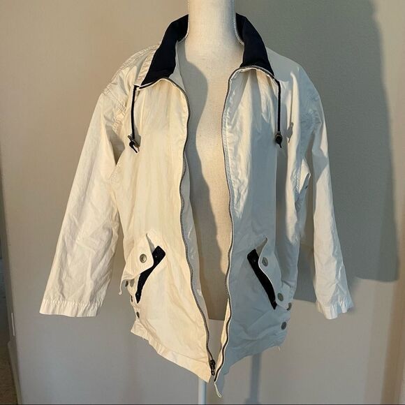 EDDIE BAUER  oversized lightweight jacket, Cotton/Nylon Blend, Size S - Picture 1 of 10